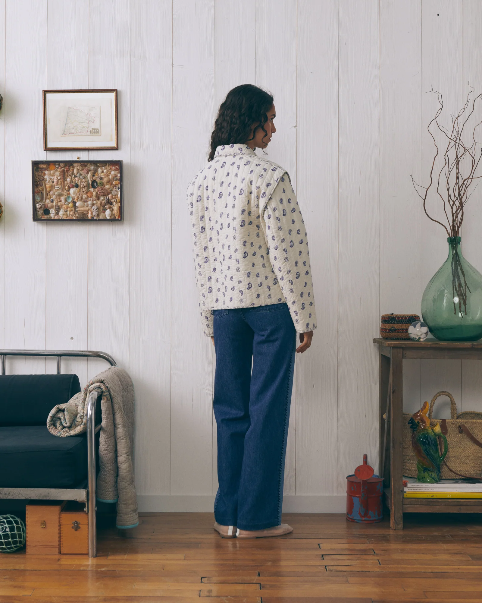"Cashmere Print" widor jacket - Image 3