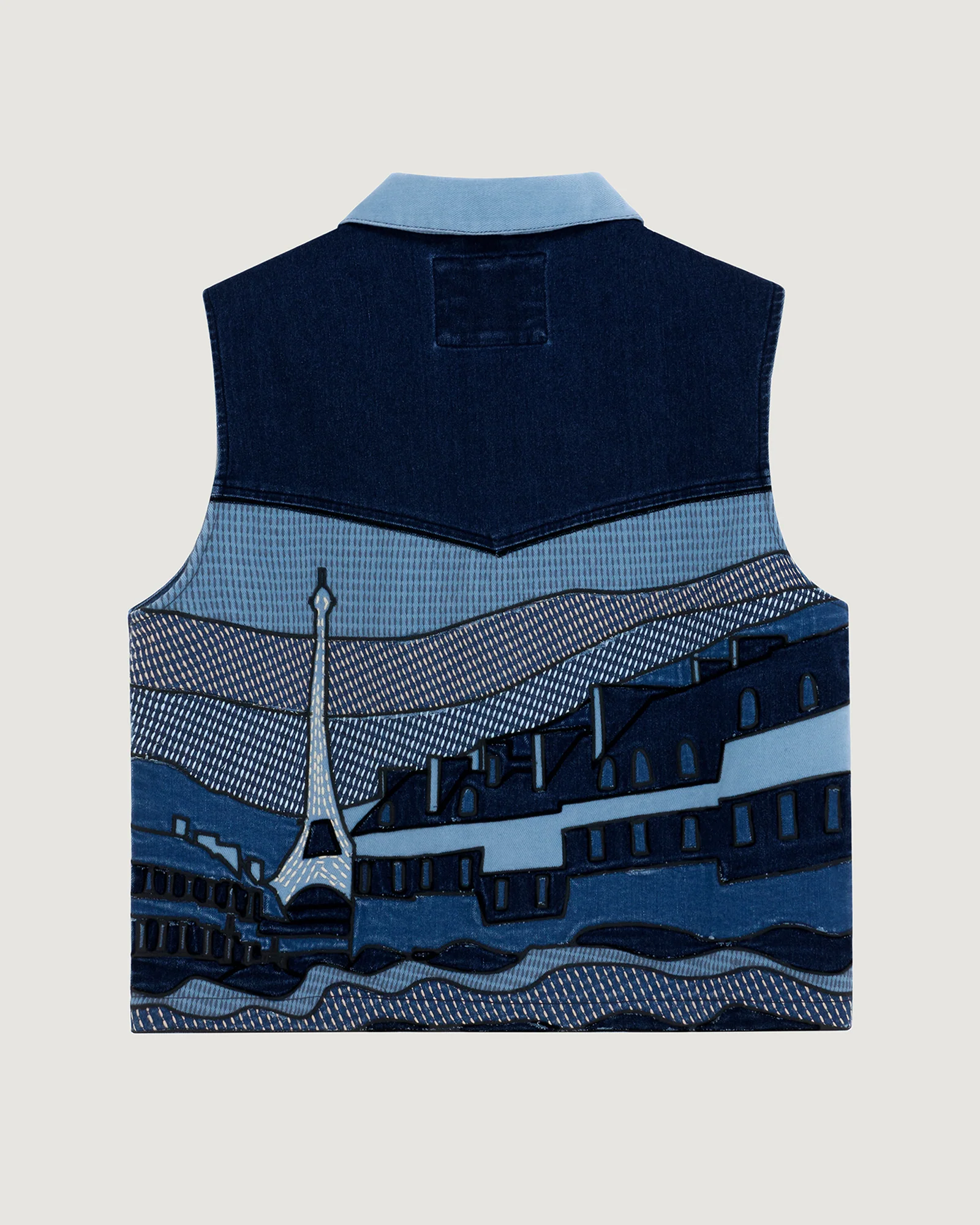 "Cotton Denim" duca jacket rooftops of paris - Image 6