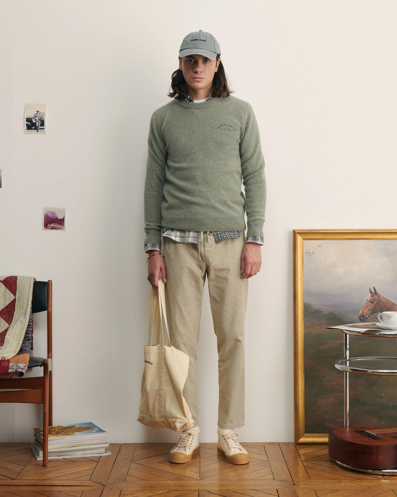 The Grand Cerf Mens Sweater "in wool to personalize" - Image 13