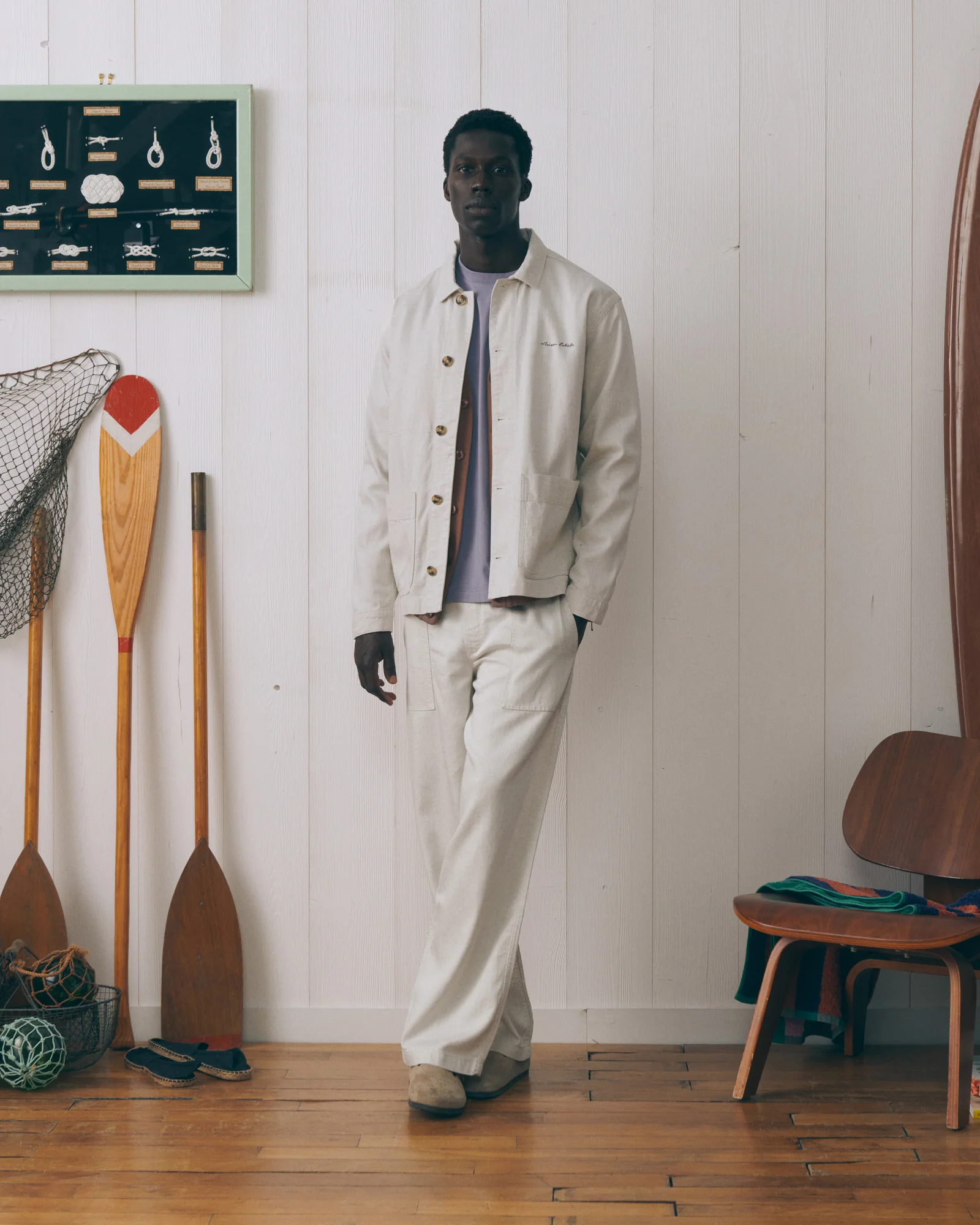 Maison Labiche "mixed linen" sébasto jacket - Image 4