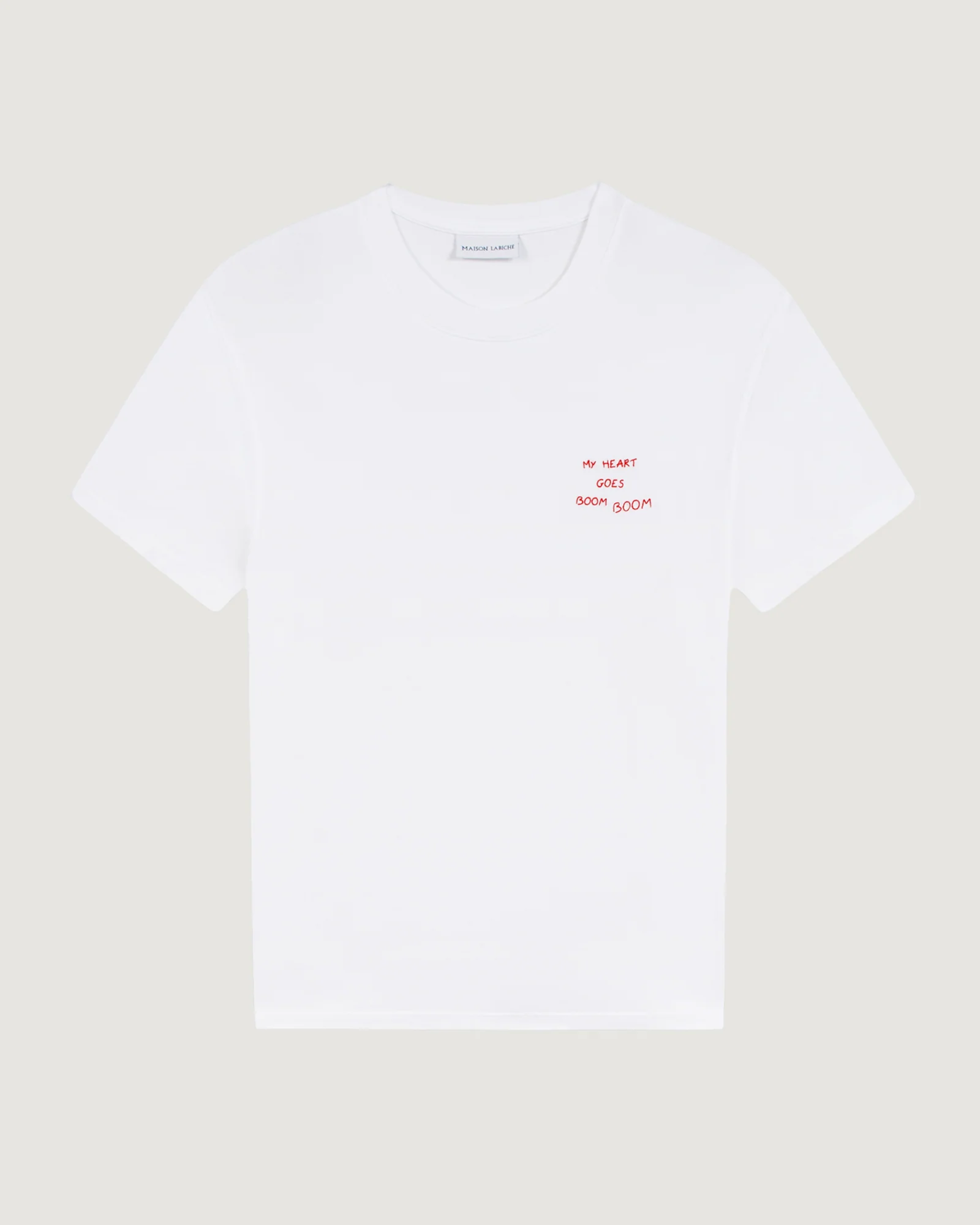 "My Heart Goes Boom Boom" popincourt t-shirt - Image 4