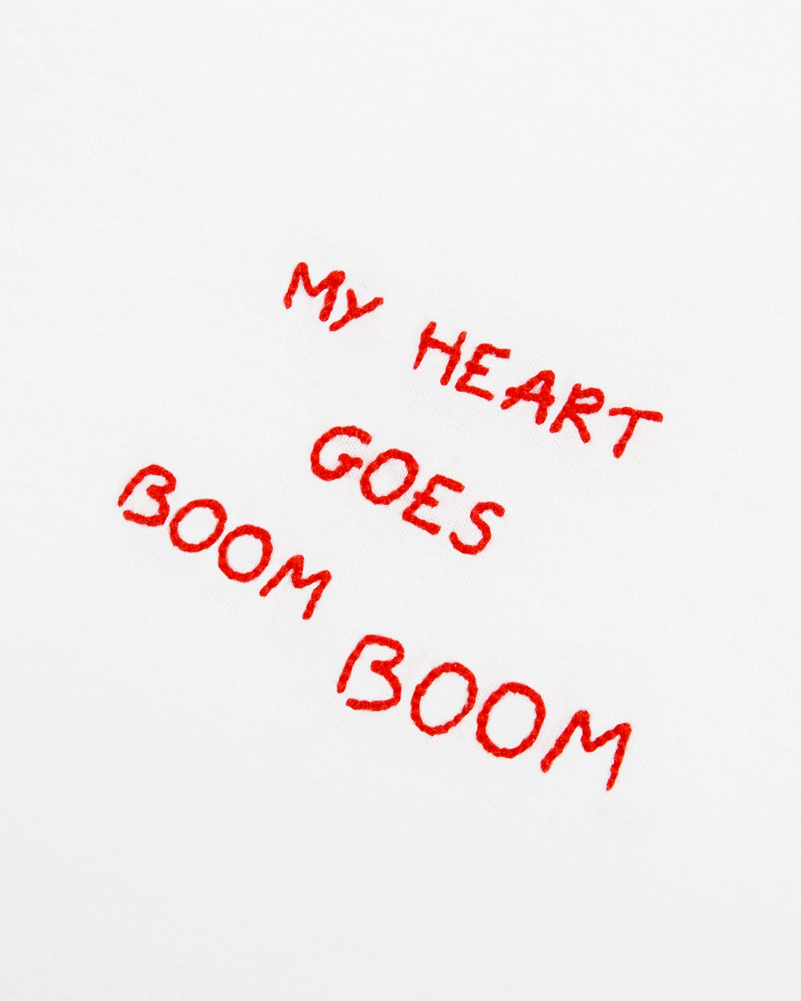 "My Heart Goes Boom Boom" popincourt t-shirt - Image 5