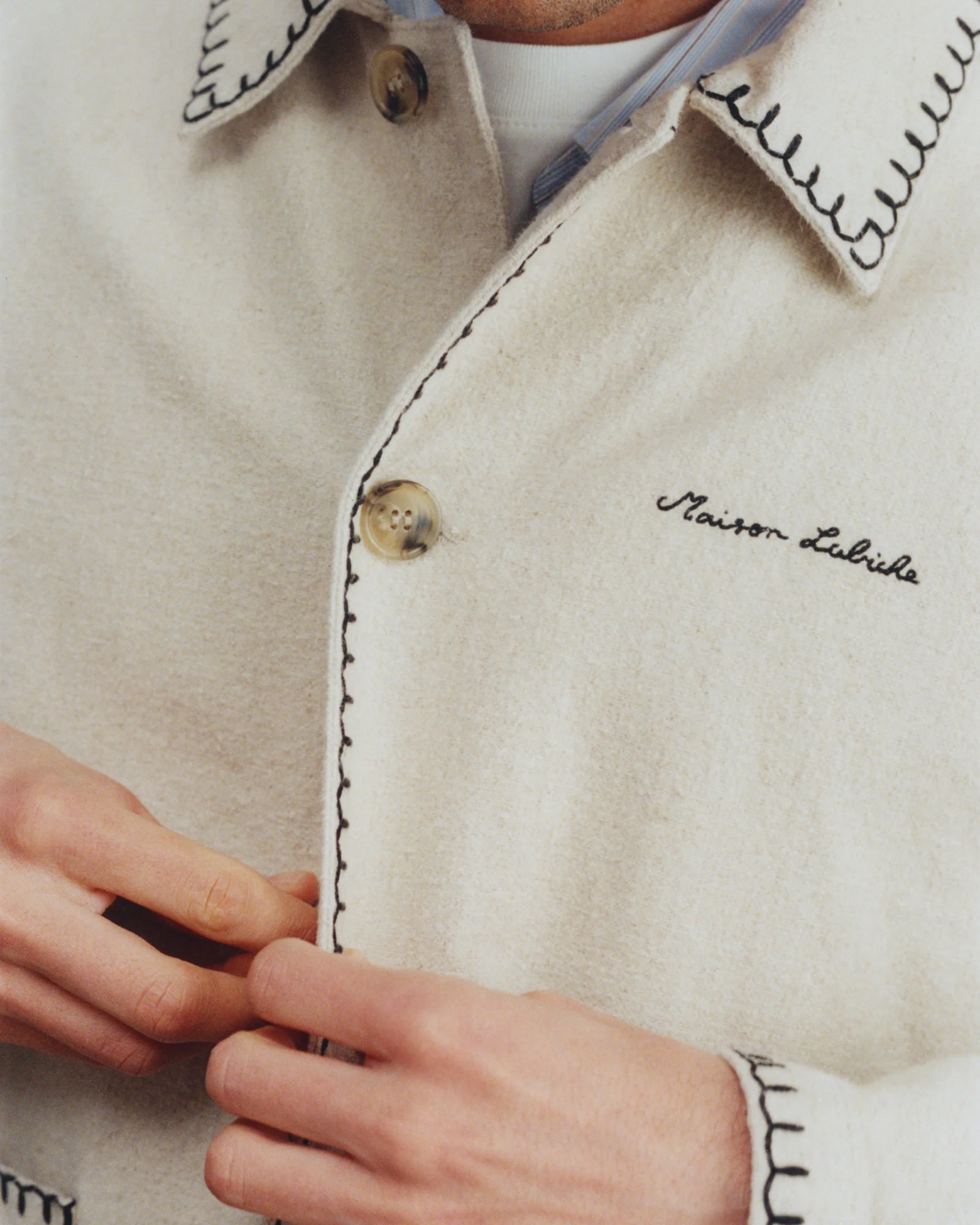 Sailing Boat "linen And cotton" lemonnier jacket - Image 3