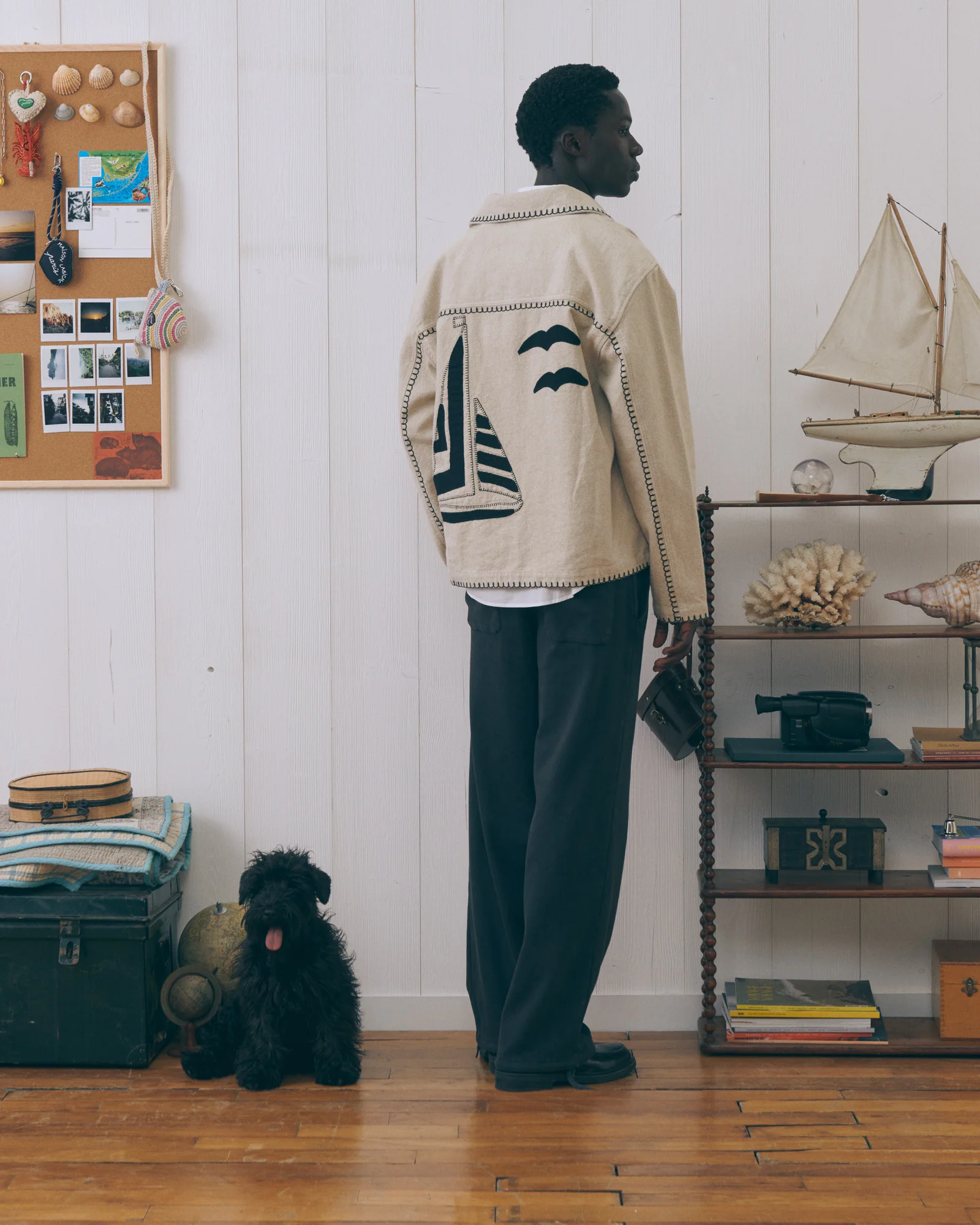 Sailing Boat "linen And cotton" lemonnier jacket - Image 4